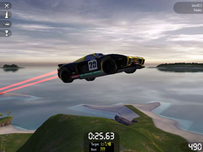 Trackmania In Flight